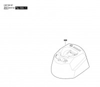 Bosch 2 607 226 203 GAL 12V-20 Fast Charger / 009 - CN Spare Parts